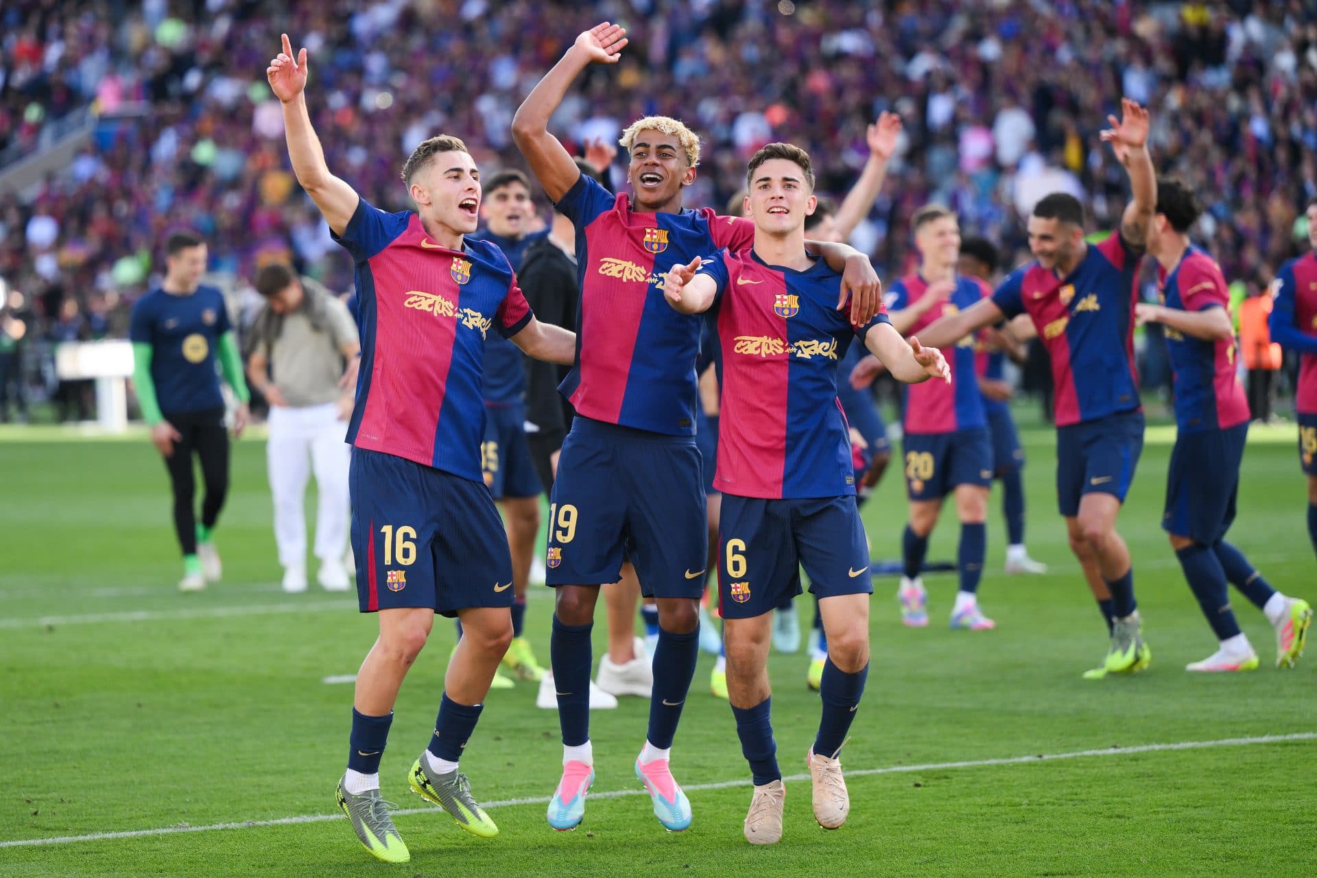 Watch: Lamine Yamal celebrates 18th birthday as Barcelona trio share fun moments together
