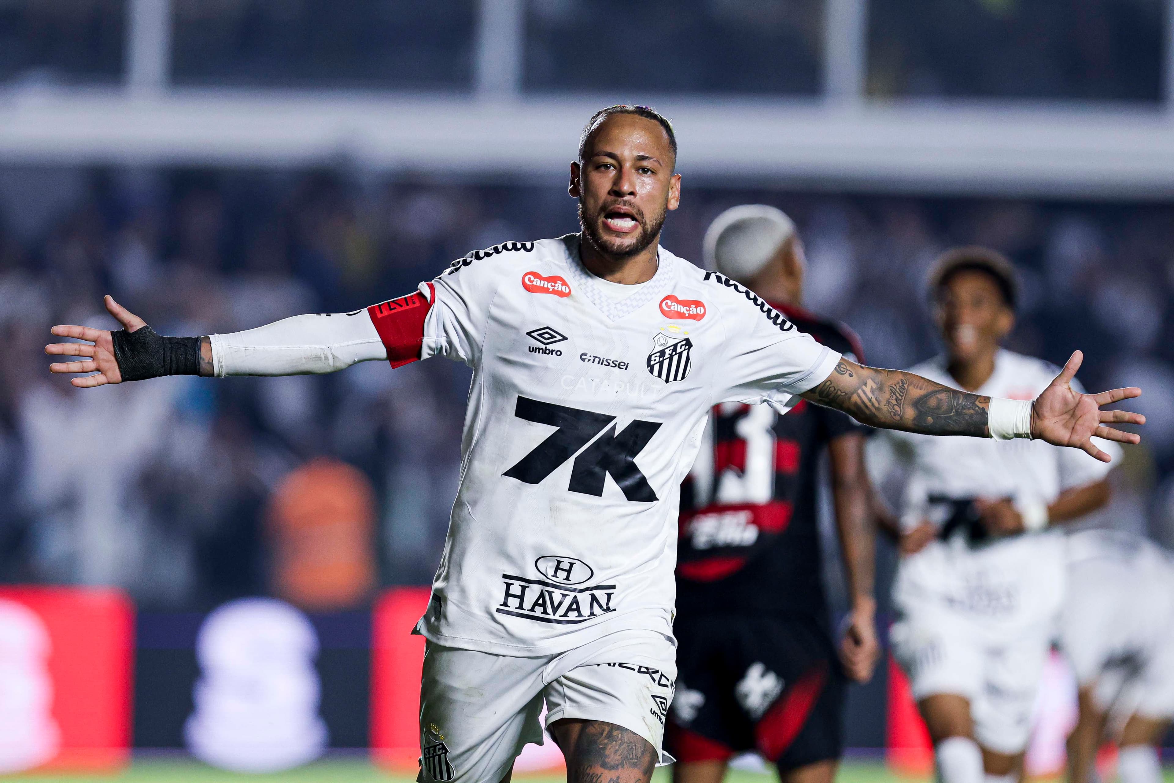 📹 Neymar shines as Santos beat leaders Flamengo, ease drop fears