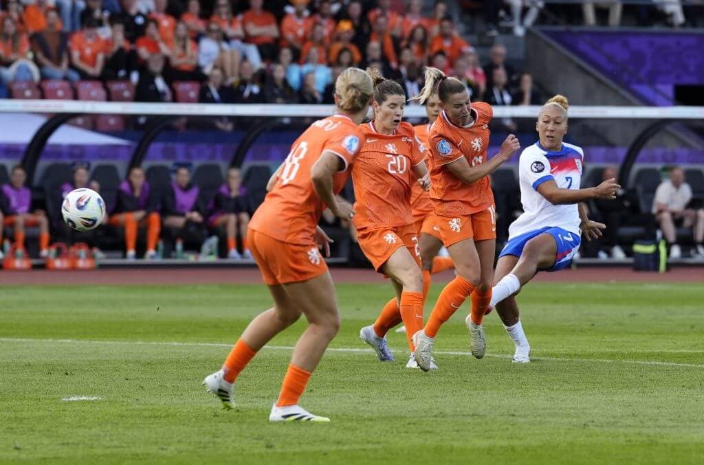 Lauren James: The player who strikes a ball like no one else in the women’s game