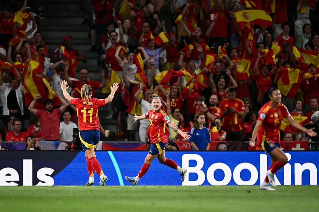 With her trademark shot, Claudia Pina has made herself indispensable for Spain at the Euros