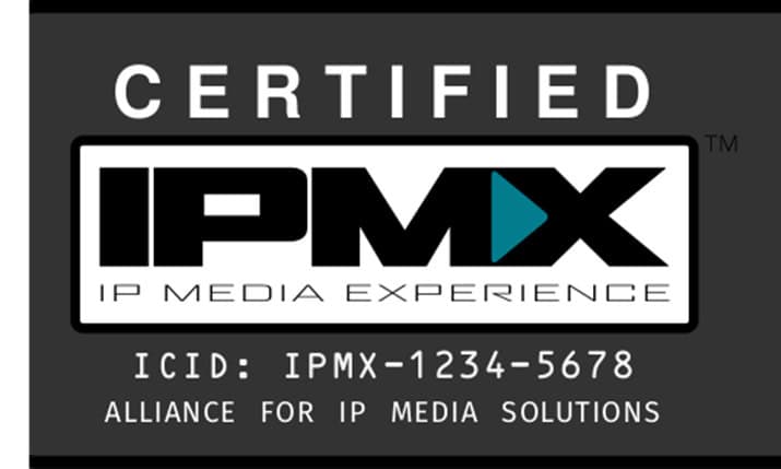 AIMS Announces Certification of First 48 IPMX Products