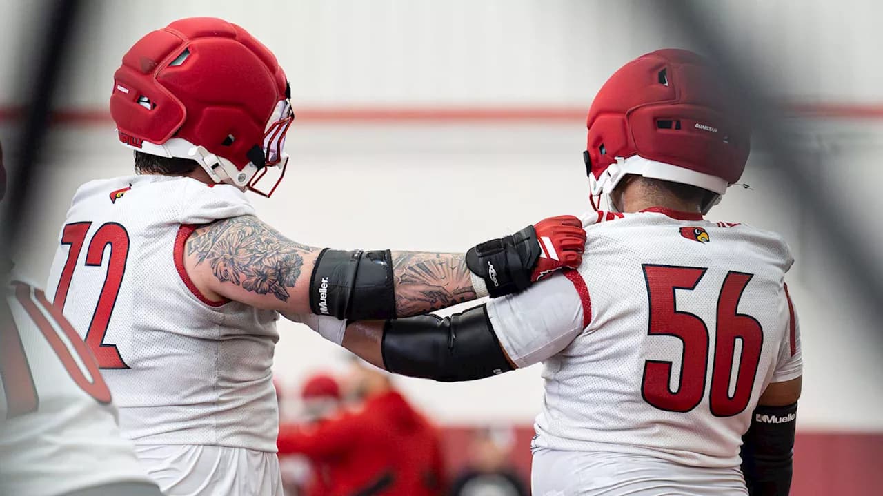 Dale Williams Seeing 'Significant Progress' on Louisville's Offensive Line in Spring Ball