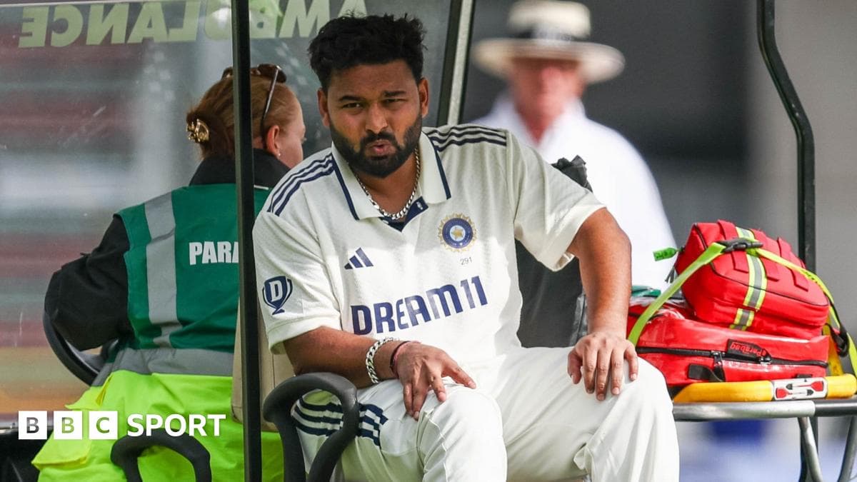 Injured Pant available to bat, but will not keep wicket