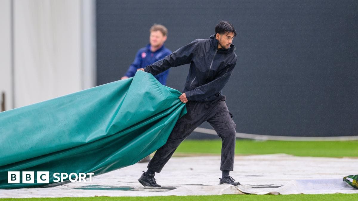 Scotland's World Cup hopes dented as Guernsey tie rained off