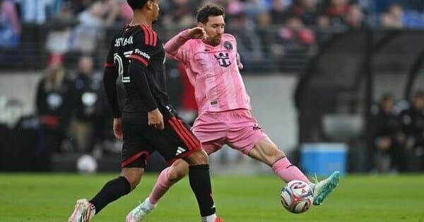 Huge Baltimore crowd sees Lionel Messi, Inter Miami edge D.C. United