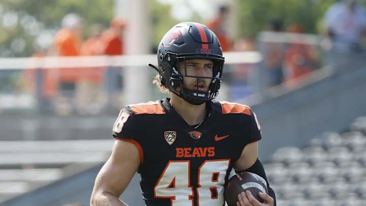 Oregon State Long Snapper Dylan Black Nominated For Allstate AFCA Good Works Team