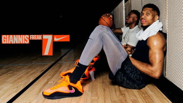 Giannis Antetokounmpo's 7th Nike Basketball Shoe Is Out Now