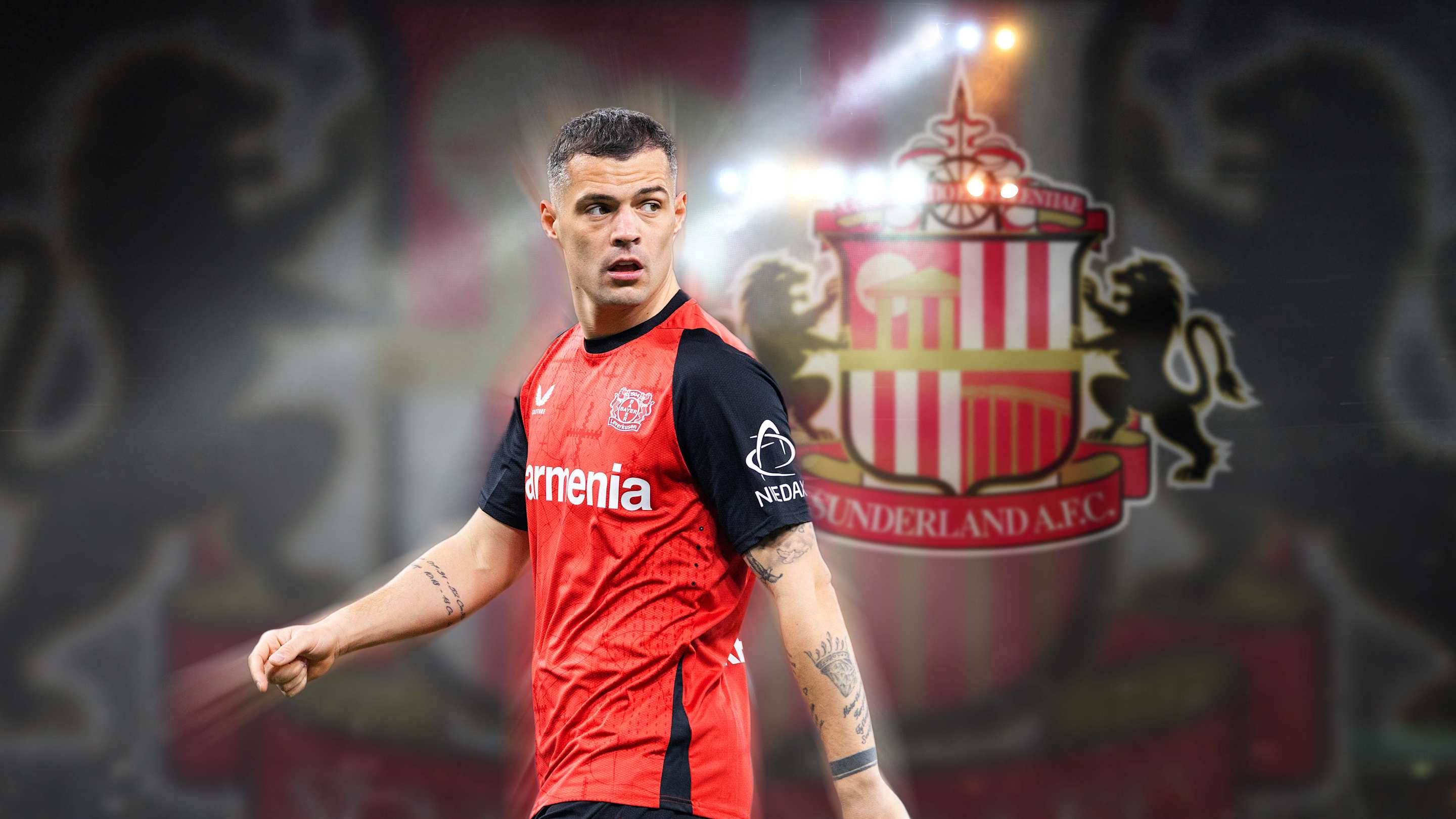 Potential Twist: Conflicting Reports Emerge on Arsenal Hero Granit Xhaka’s Move to Sunderland