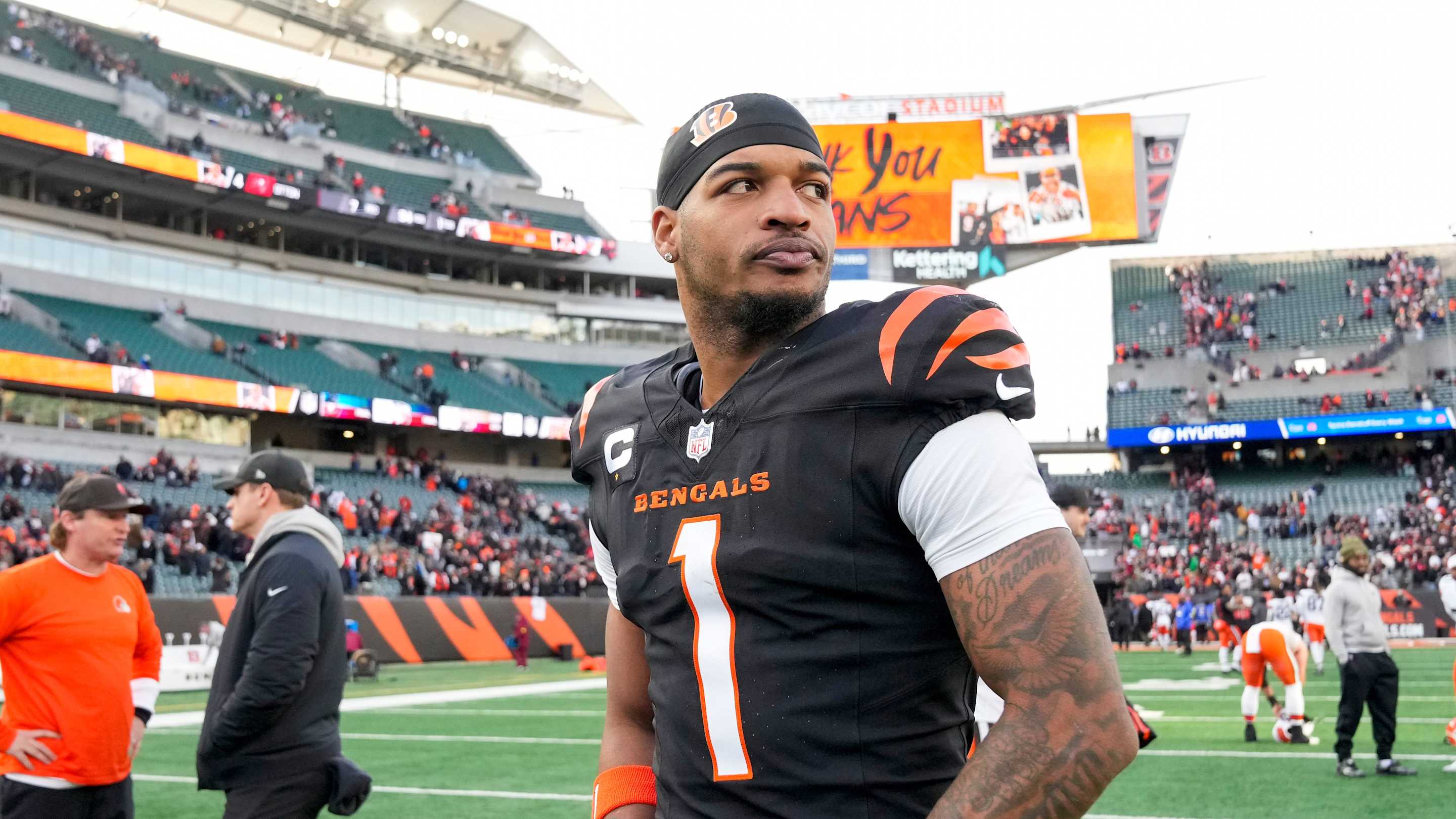 Ja'Marr Chase Calls Out Hall Of Fame Media Voice For Comments On Jalen Ramsey Spitting Incident