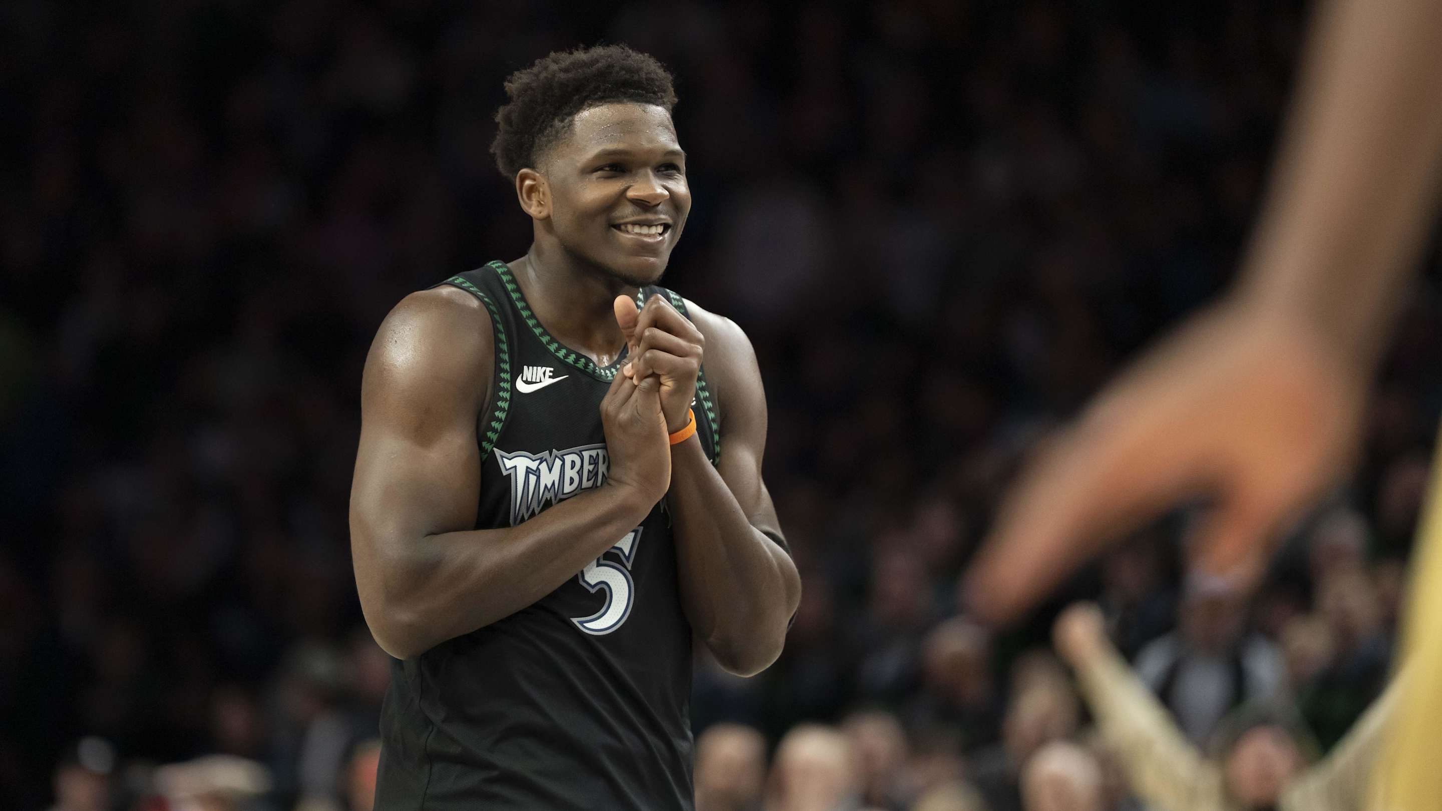 Anthony Edwards Ends Poster Dunk Drought By Eviscerating Brook Lopez