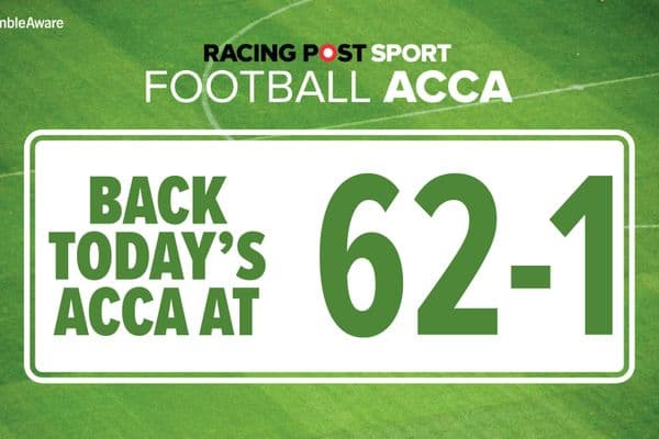 Football accumulator tips for Wednesday, April 8: Back our acca at 62-1 with bet365