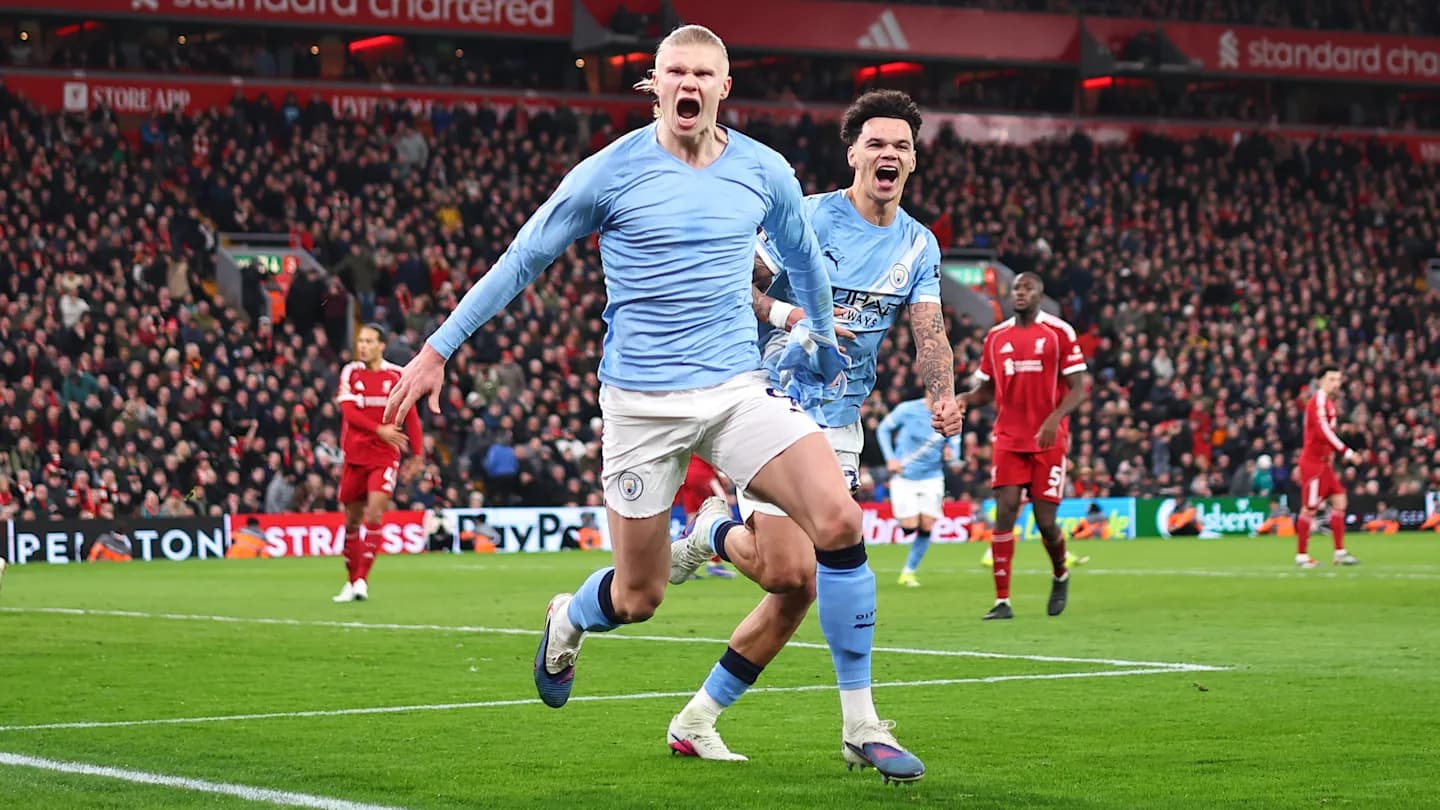 Supercomputer Predicts 2025–26 Premier League Table After Man City’s Wild Anfield Win
