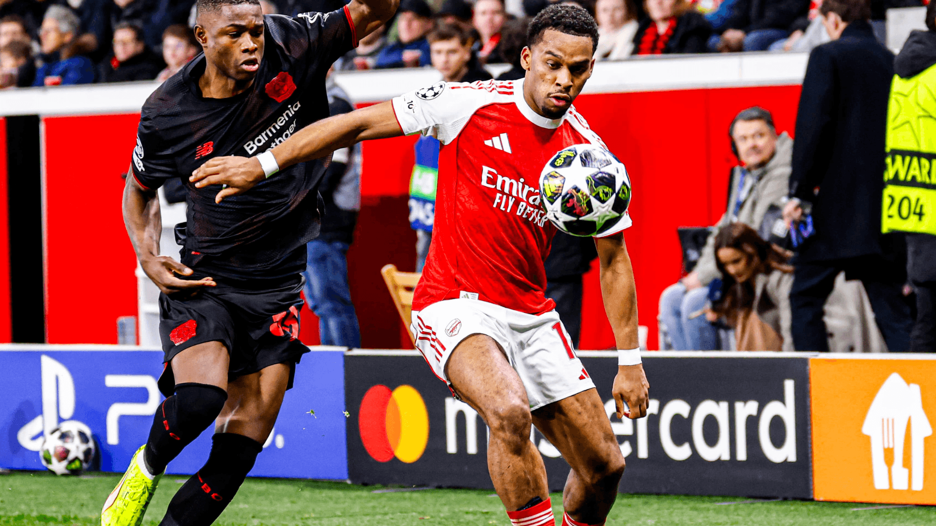 Jurrien Timber carried Arsenal's attack in Champions League vs. Leverkusen, and that's a problem for Gunners