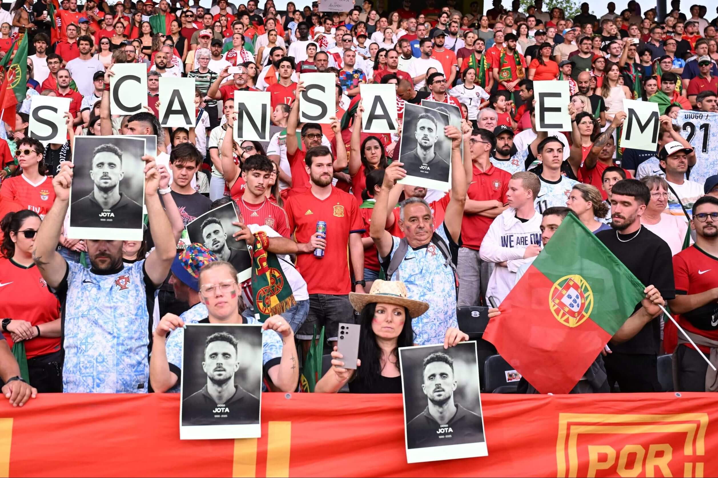 'Much more than football' - Portugal pays respect to Diogo Jota at Euro 2025