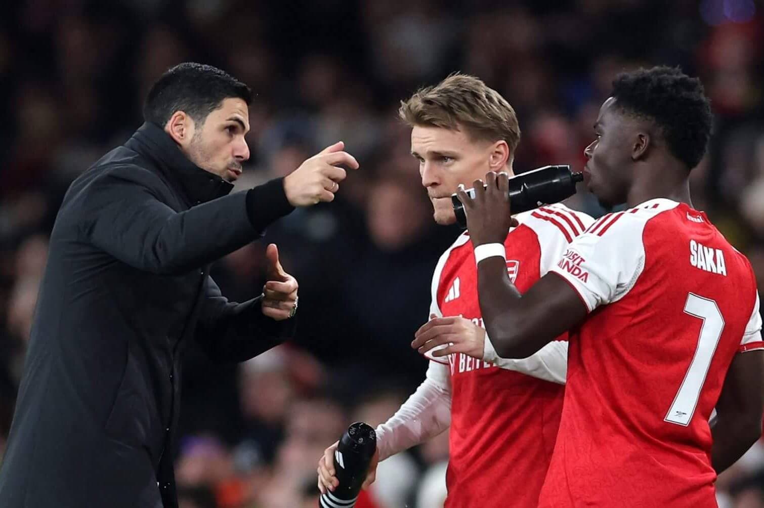 Martin Odegaard 'a matter of days' and Bukayo Saka to make Arsenal return 'soon' - Mikel Arteta