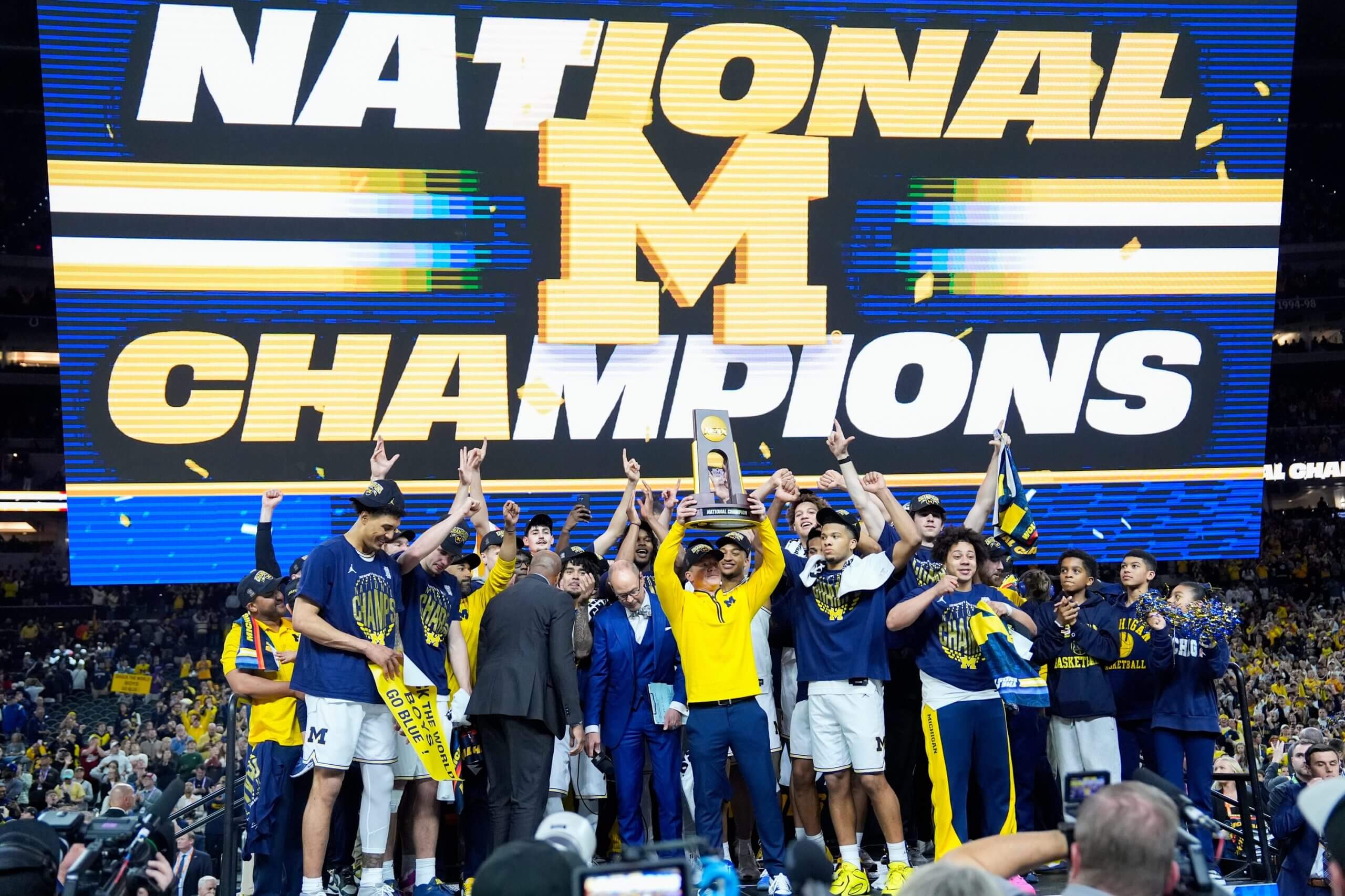 Michigan’s Ugly Championship, Angel Reese on the Move, and a Busy Basketball Monday