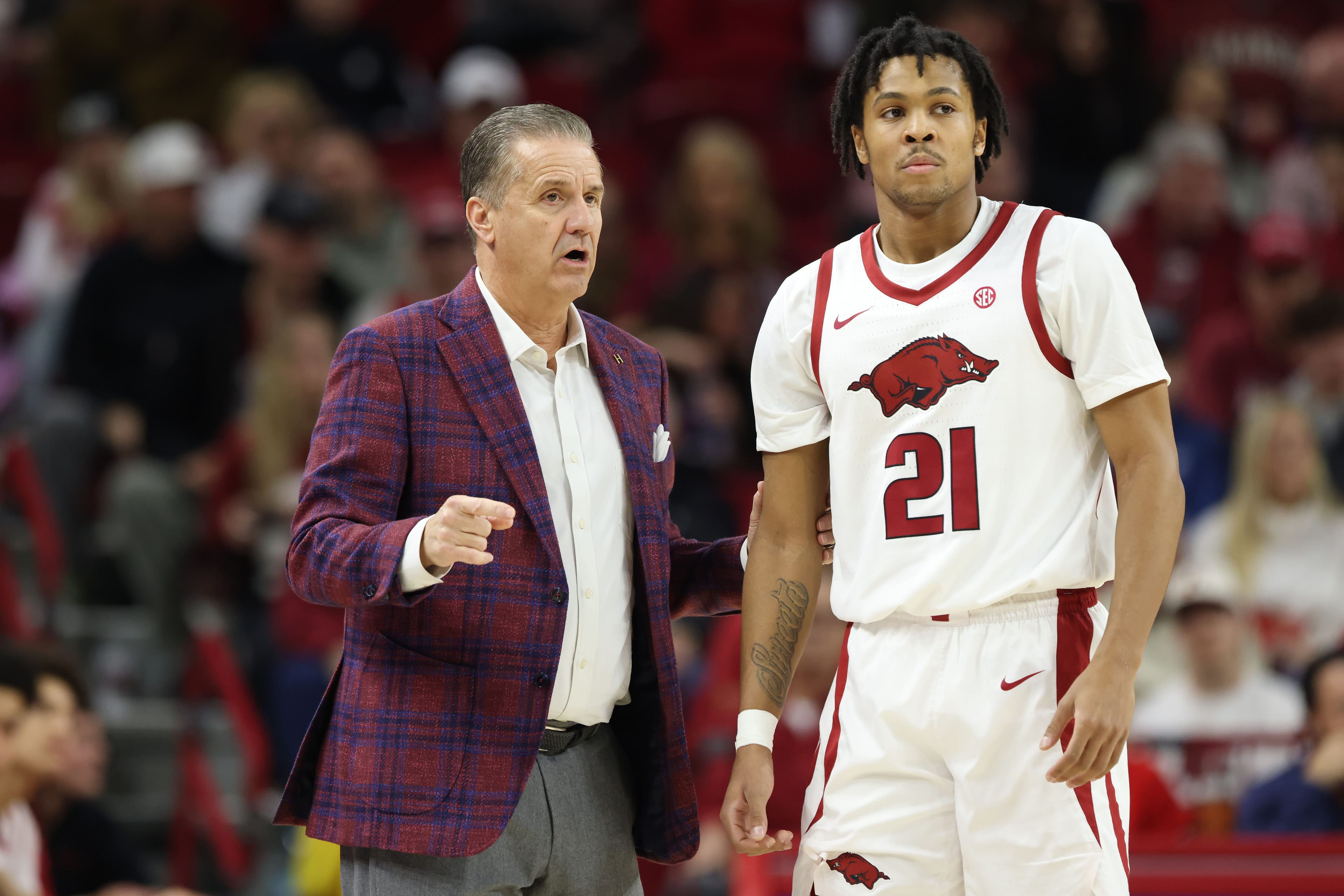 Arkansas basketball's Karter Knox, D.J. Wagner doubtful to face LSU